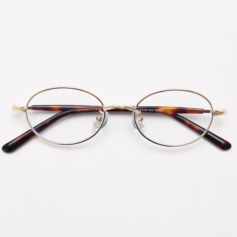 Spykay™ EG26867 Oval Frame Anti-blue Light Retro Classic Glasses  - image 9