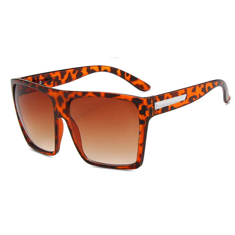 Spykay™ SG60942 Flat Top Oversized Square Frame Fashion Sunglasses