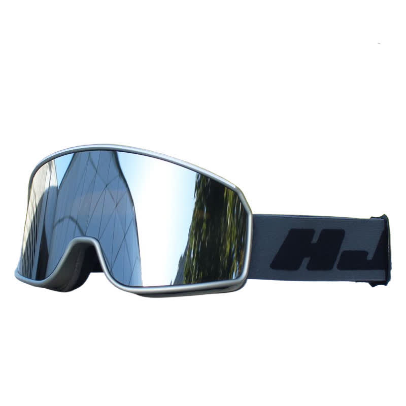 Spykay™ SG61042 Unisex Double Layer Anti-Fog Large Cylindrical Ski Goggles for Outdoor Activities - Sliver - image 12
