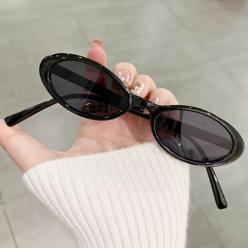 Spykay™ SG60747 Small Oval Frame Polarized Sunglasses - Grey - image 5