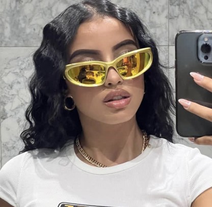 Spykay™ SG60712 Y2K Punk Oval Frame Sunglasses