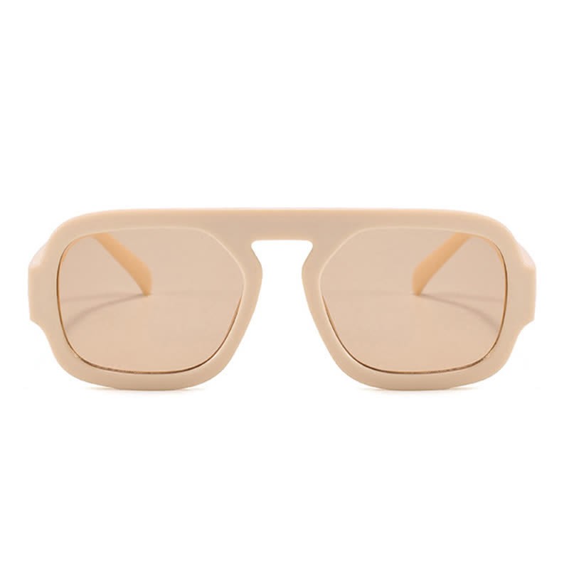 Spykay™ SG60722 Square Frame Leopard Print Cycling Aviator Sunglasses - image 33