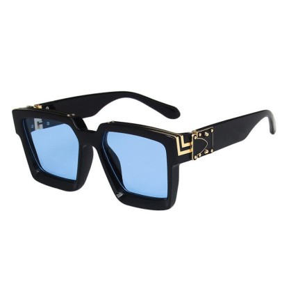 Spykay™ SG60705 Square Frames Hipster Oversized Sunglasses - Black/Blue - image 16