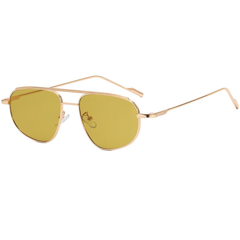 Spykay™ SG60911 Double Bridges Hipster Aviator Sunglasses