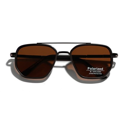 Spykay™ SG60733 Geometric Frame Double Bridges Driving Polarized Sunglasses - image 10