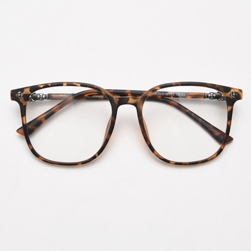 Spykay™ EG26915 Unsiex Classic Square Large Frame Fashion Anti-blue Light Chrome Hearts Glasses - image 12