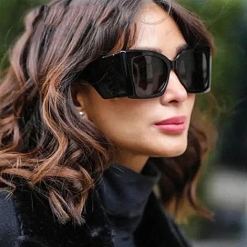 Spykay™ SG60919 Fashion Square Frame Oversized Thick Sunglasses