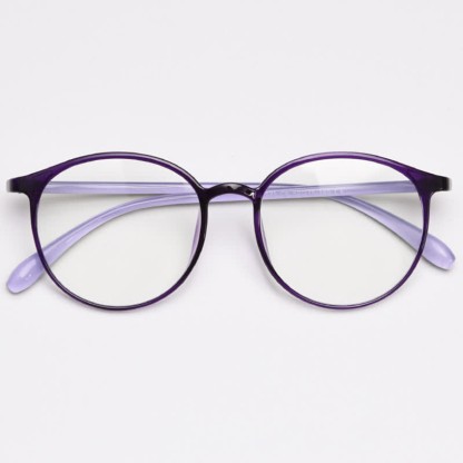 Spykay™ EG26865 Large Round Frame Anti-blue Light Simple Classic Lightweight Glasses  - image 10