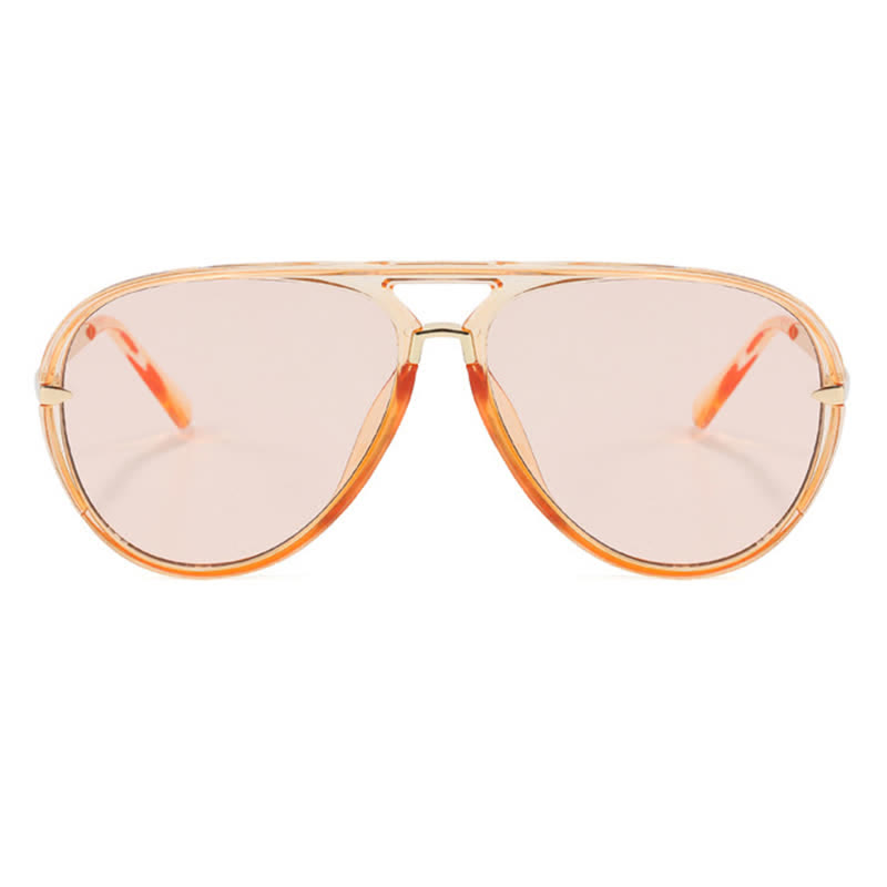 Spykay™ SG60723 Double Bridges Fashion Aviator Sunglasses