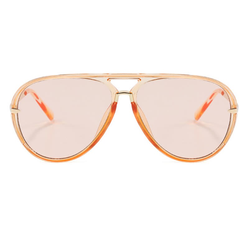 Spykay™ SG60723 Double Bridges Fashion Aviator Sunglasses