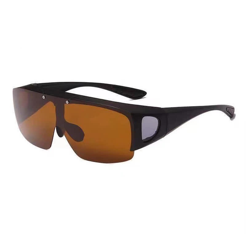Spykay™ SG60962 Fit Over Glasses Clip-On Lenses Polarized Sunglasses for Driving&Cycling - image 11