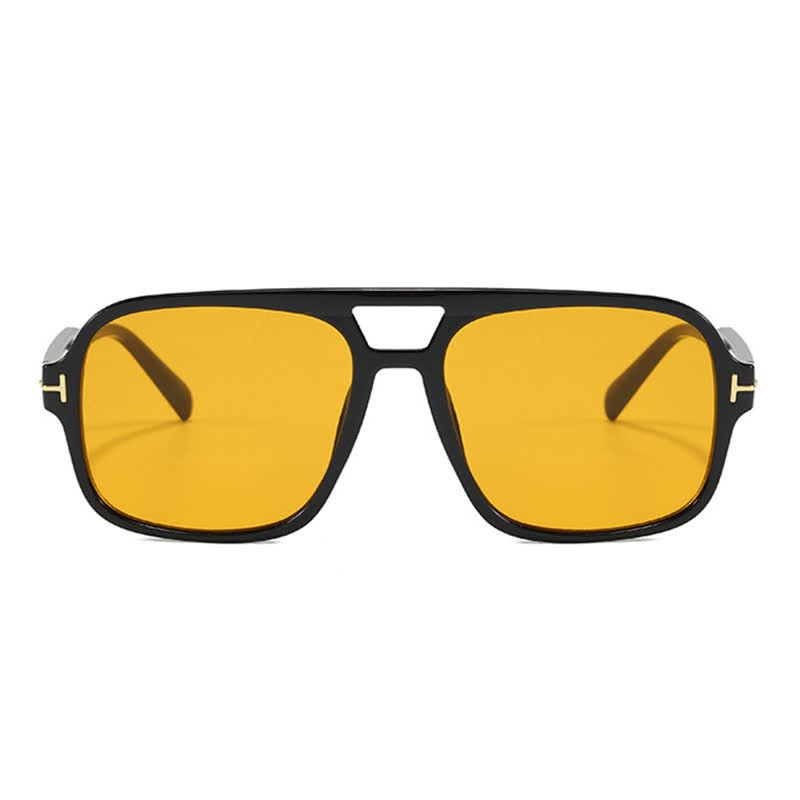 Spykay™ SG60710 Double Bridges Retro-Vintage Aviator Sunglasses - image 9