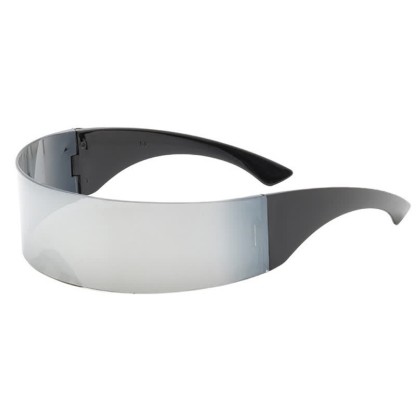 Spykay™ SG60721 Unisex Rectangle One-piece Frames Y2K Cyberpunk Sunglasses - image 2