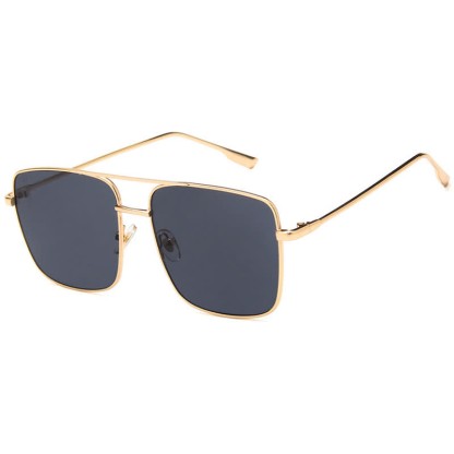 Spykay™ SG60886 Retro Classic Square Frame Double Bridges Sunglasses - Grey - image 4