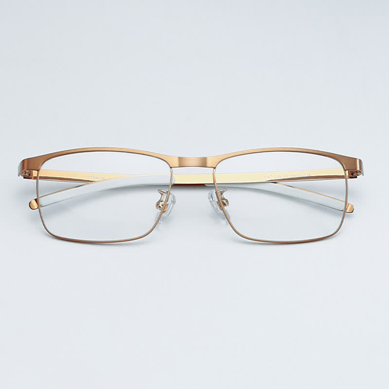 Spykay™ EG26852 Rectangle Titanium Frame Anti-blue Light Classic Glasses - image 7