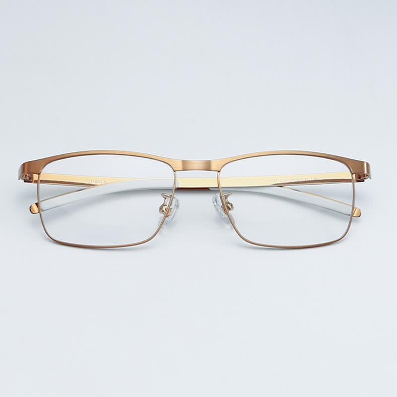 Spykay™ EG26852 Rectangle Titanium Frame Anti-blue Light Classic Glasses - image 7