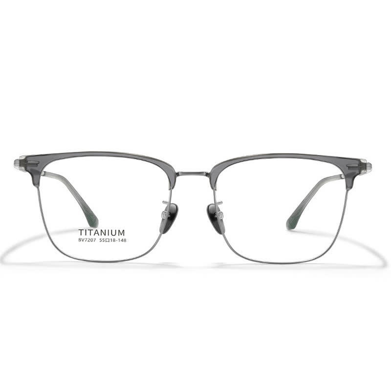 Spykay™ EG26919 Unsiex Retro Square Frame Anti-blue Light Browline Glasses - image 6