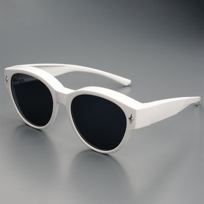 Spykay™ SG61035 Fit Over Glasses Cat-Eye Star Decor Polarized Sunglasses - image 10