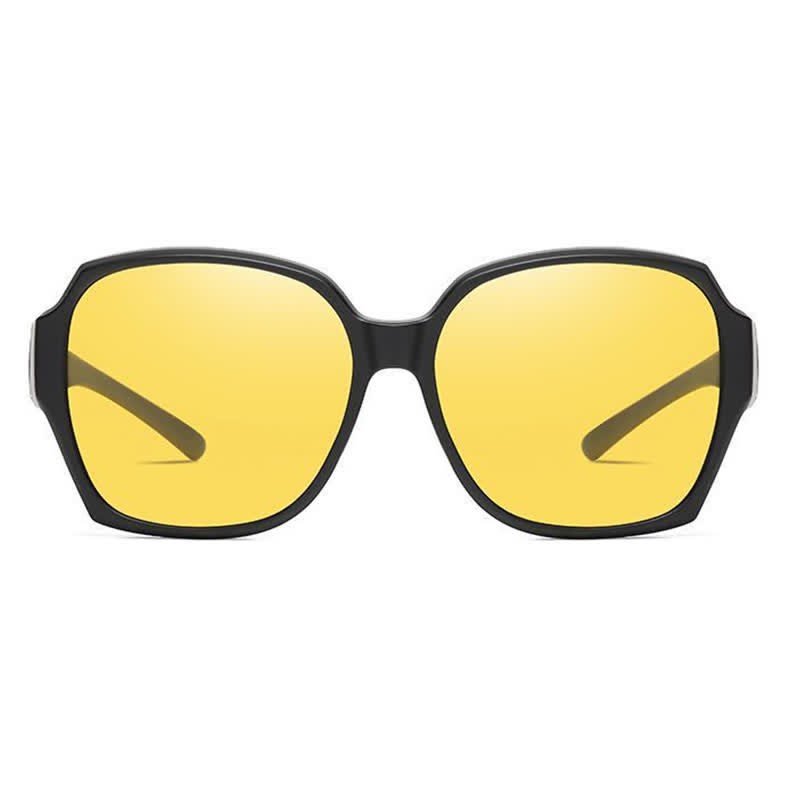 Spykay™ SG60859 Square Frame Polarized Driving Sunglasses Fit Over Glasses for Nearsighted People - image 30