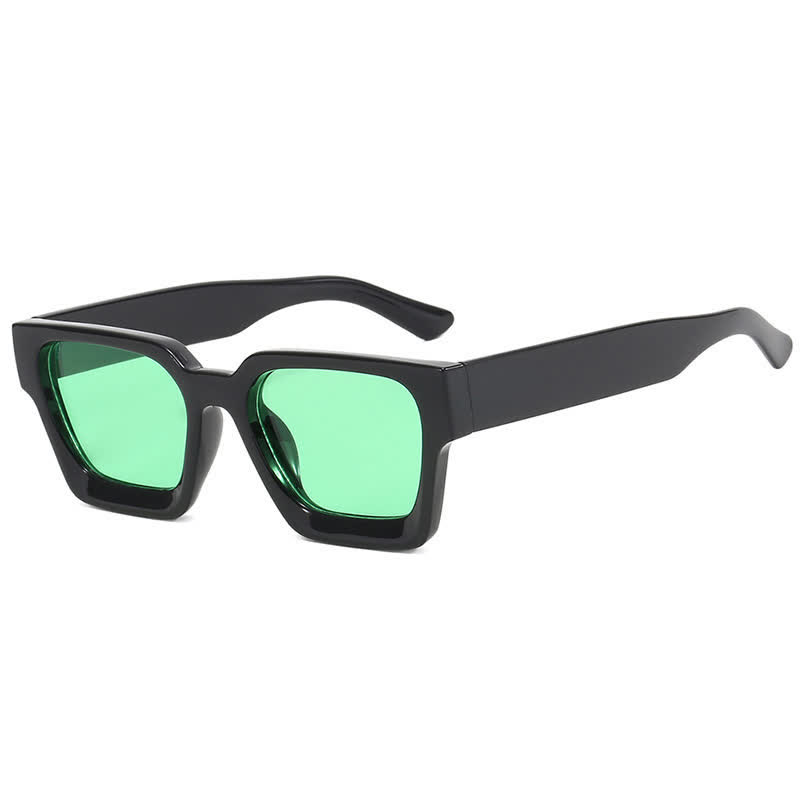 Spykay™ SG60711 Square Frame Tinted Sunglasses - Black/Green - image 34