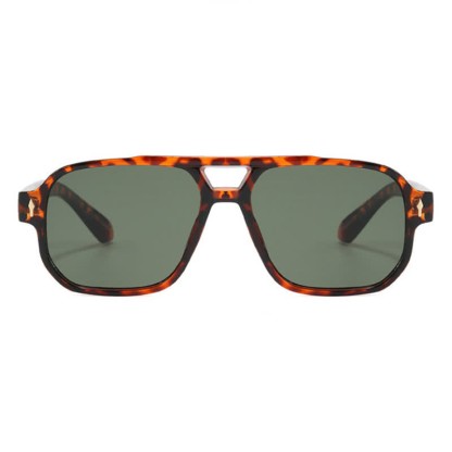 Spykay™ SG60754 Square Frame Double Bridges Vintage Sunglasses - image 12