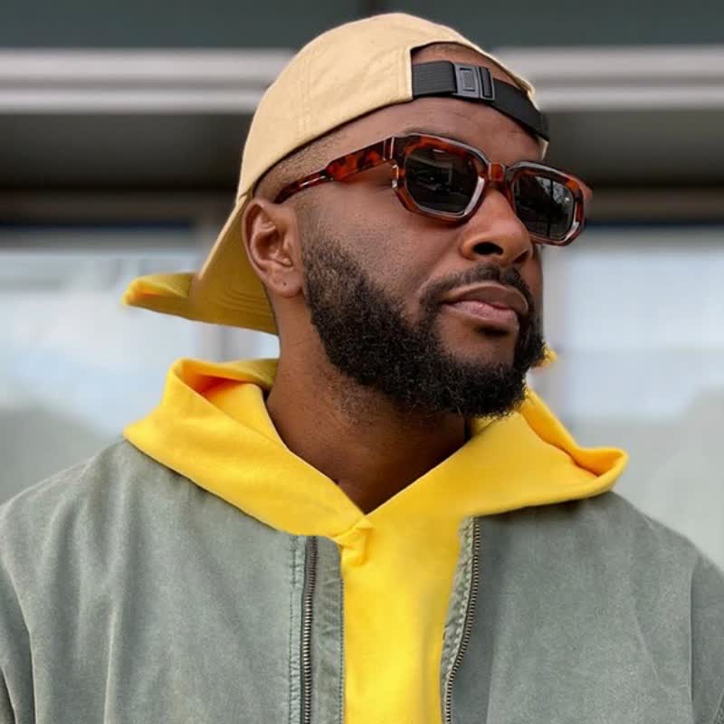 Spykay™ SG60700 Small Rectangle Frames Vintage Sunglasses - image 2