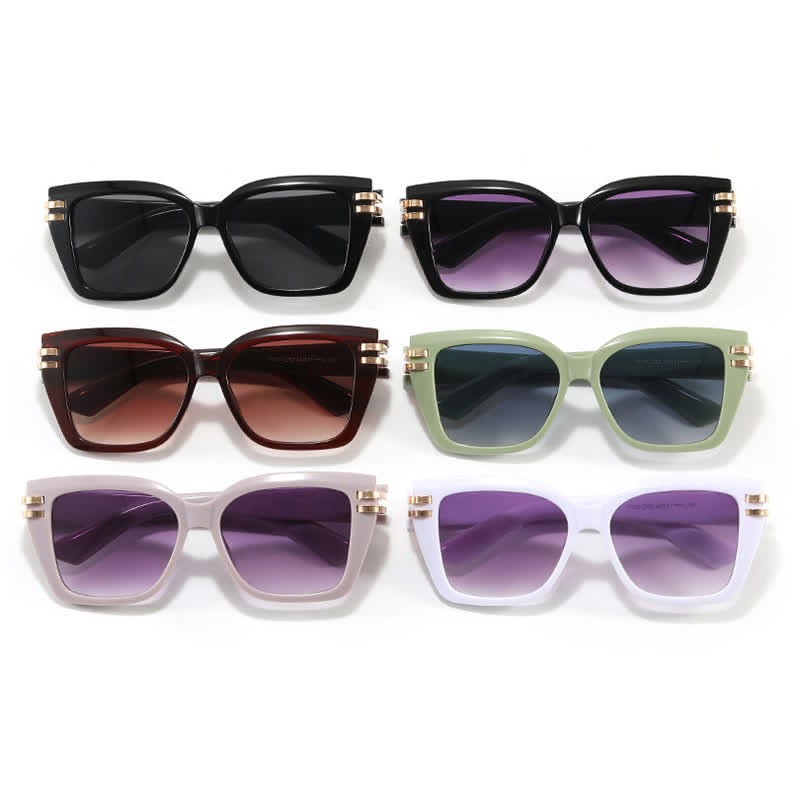 Spykay™ SG60902 Square Frames Oversized Classic Sunglasses