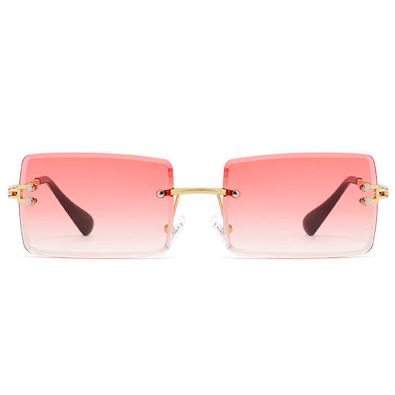 Spykay™ SG60744 Rimless Rectangle Frame Fashion Sunglasses - image 35