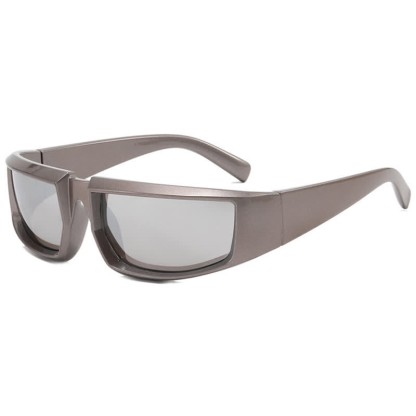 Spykay™ SG60926 Unisex Punk Y2K Fashion Sunglasses - Brown - image 17