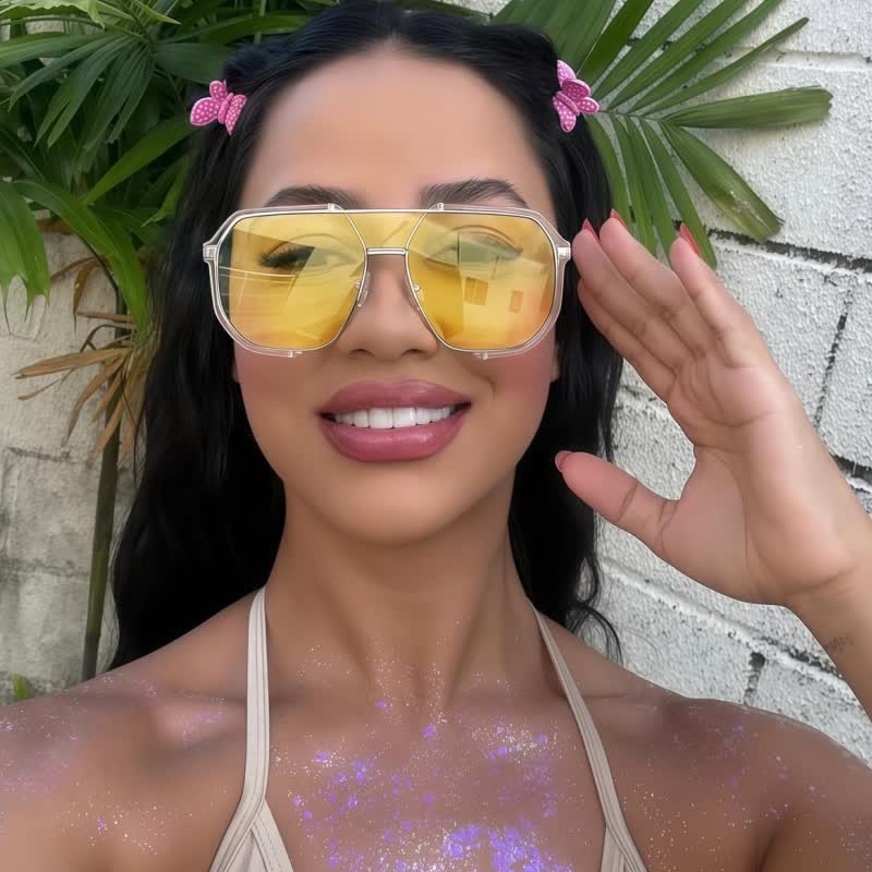 Spykay™ SG60692 Unisex Double Bridges Aviator Sunglasses - image 19