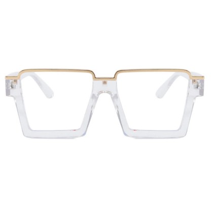Spykay™ EG26785 Square Frame Trendy Semi-Rimless Anti-blue Light Glasses