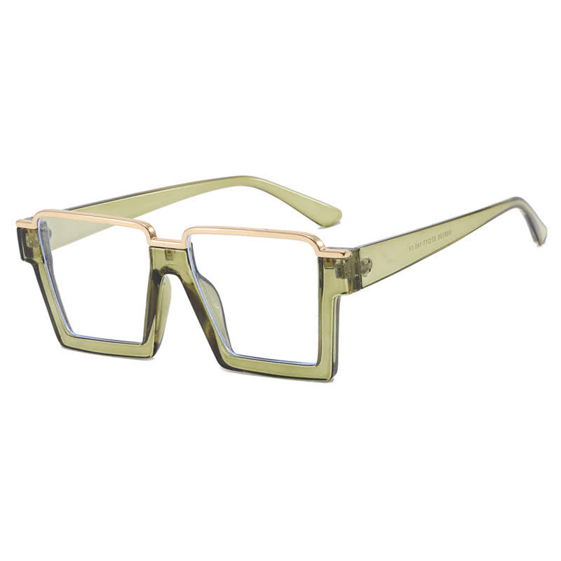 Spykay™ EG26785 Square Frame Trendy Semi-Rimless Anti-blue Light Glasses