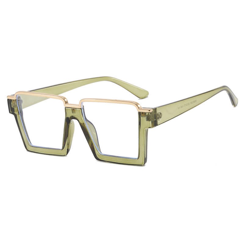 Spykay™ EG26785 Square Frame Trendy Semi-Rimless Anti-blue Light Glasses
