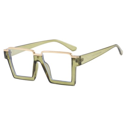 Spykay™ EG26785 Square Frame Trendy Semi-Rimless Anti-blue Light Glasses
