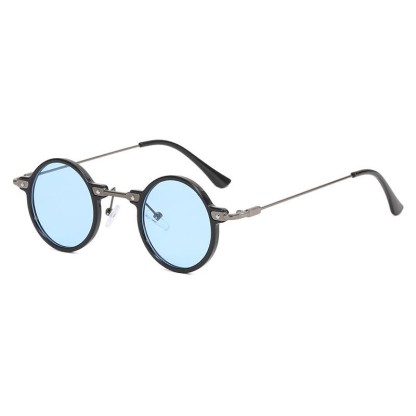 Spykay™ SG60899 Retro Punk Small Round Frame Classic Sunglasses