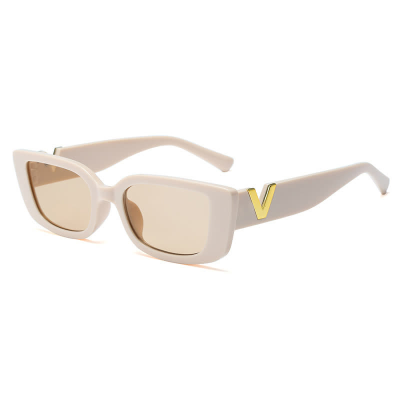 Spykay™ SG60890 Small Rectangle Frames 'V' Design Sunglasses
