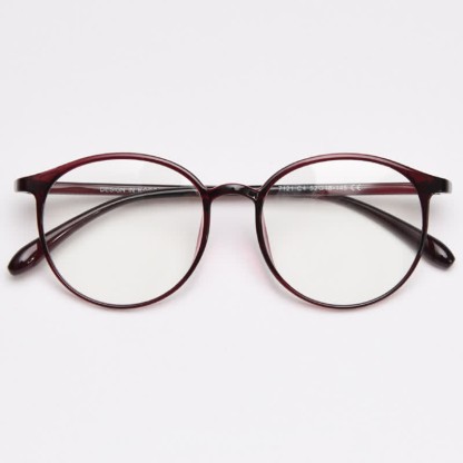 Spykay™ EG26865 Large Round Frame Anti-blue Light Simple Classic Lightweight Glasses  - image 6