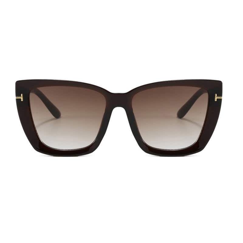 Spykay™ SG60753 'T' Design Square Frame Oversized Sunglasses