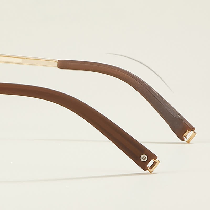 Spykay™ EG26925 Gothic Cross Unisex Square Frame Anti-blue Light Retro Browline Glasses - image 15