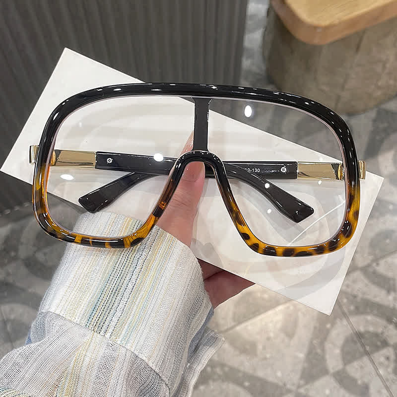 Spykay™ EG26824 Flat Top Double Bridges Oversized Trendy Aviator Glasses - image 15