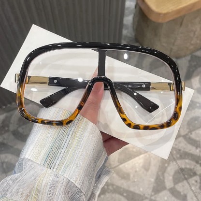 Spykay™ EG26824 Flat Top Double Bridges Oversized Trendy Aviator Glasses - image 15