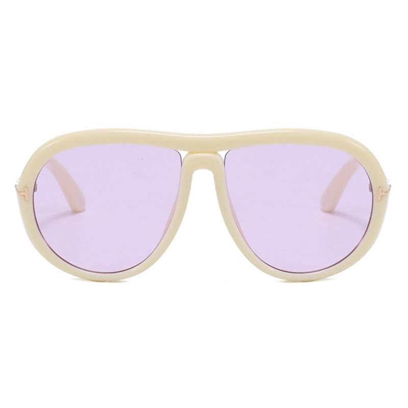 Spykay™ SG60759 'T' Design Hipster Aviator Sunglasses - image 26