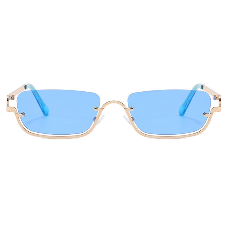 Spykay™ SG60874 Trendy Semi-Rimless Rectangle Frame Sunglasses - image 19