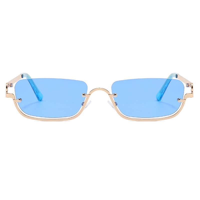 Spykay™ SG60874 Trendy Semi-Rimless Rectangle Frame Sunglasses - image 19
