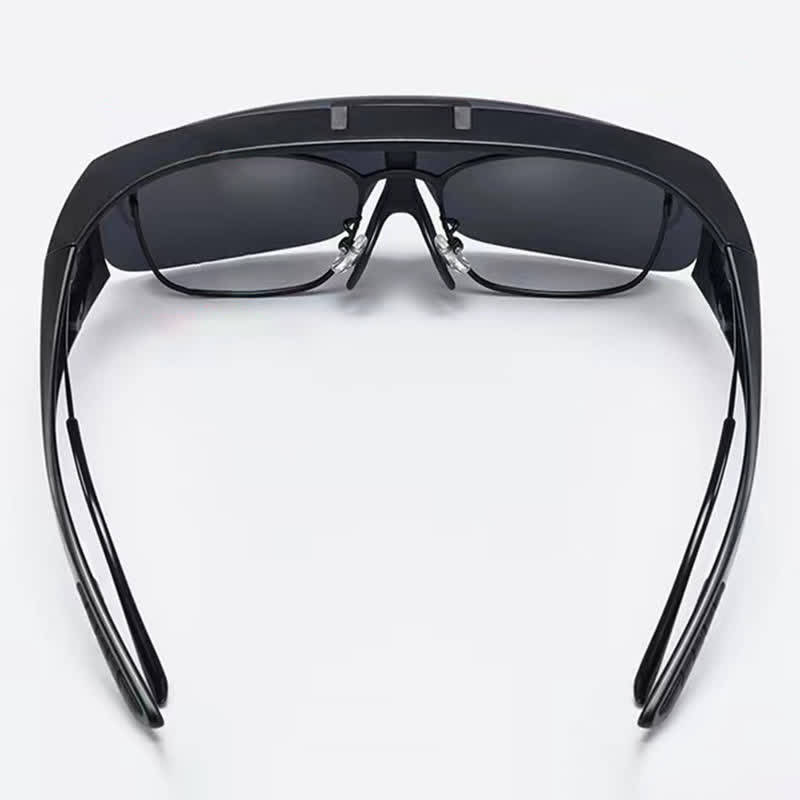 Spykay™ SG60962 Fit Over Glasses Clip-On Lenses Polarized Sunglasses for Driving&Cycling - image 6