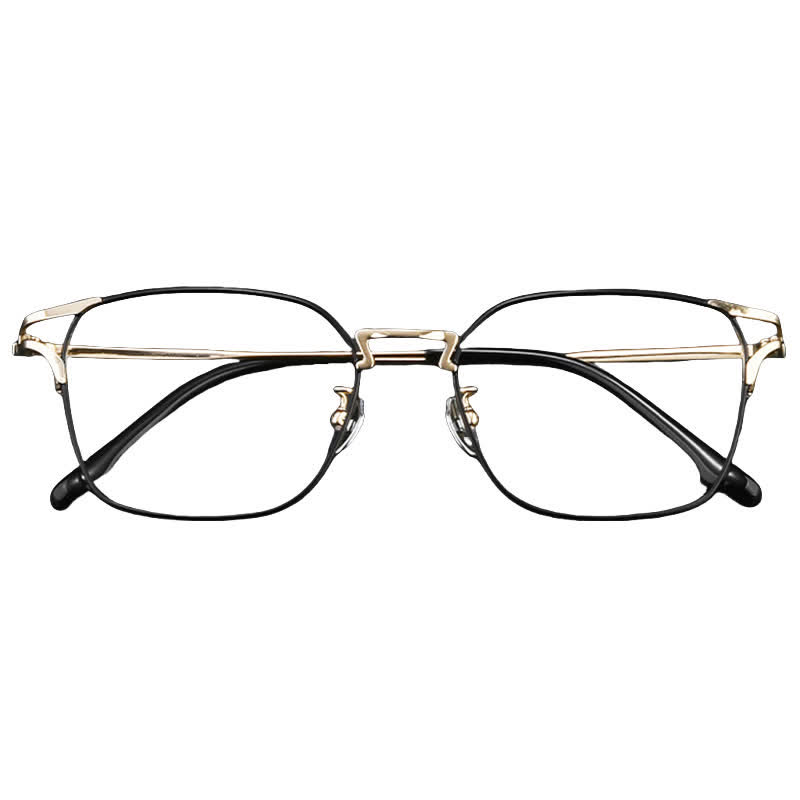 Spykay™ EG26846 Lightweight Titanium Square Frame Anti-blue Light Simple Glasses - image 6