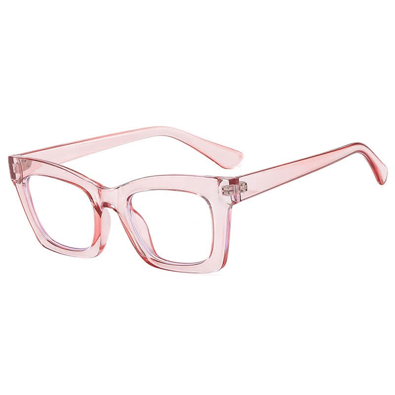 Spykay™ EG26879 Anti-blue Light Square Thick Frames Fashion Eyeglasses - Pink - image 16
