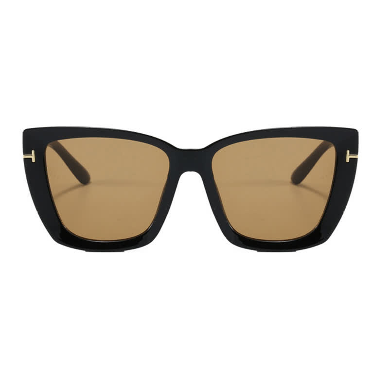 Spykay™ SG60753 'T' Design Square Frame Oversized Sunglasses