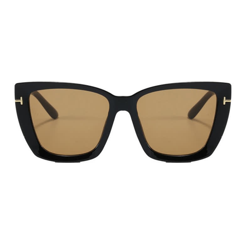 Spykay™ SG60753 'T' Design Square Frame Oversized Sunglasses