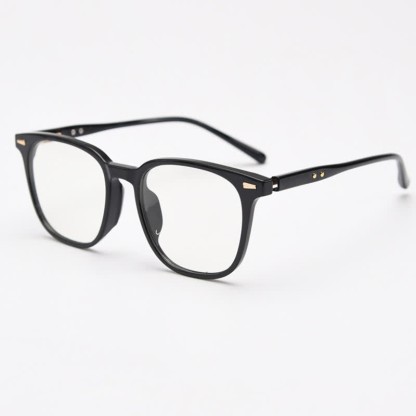 Spykay™ EG26868 Large Square Frame Anti-blue Light Retro Classic Glasses  - Black - image 4
